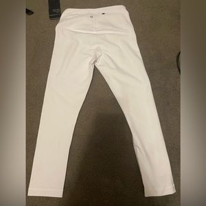 White leggings new with tags capri